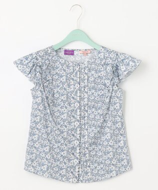 TOCCA 【LIBERTY社オリジナル素材】【洗える！】FLORAL STORY ブラウス ブルー系5