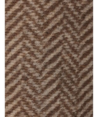 CRAFT STANDARD BOUTIQUE ウール混ガンパッチロングコート Brown