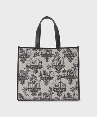 GRACE CONTINENTAL アニマルジャガードトートバッグ キナリ