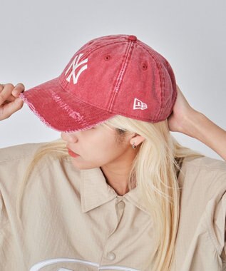 WEGO 【ユニセックス着用ITEM】別注NEWERA　9FORTY　　damage 柄2