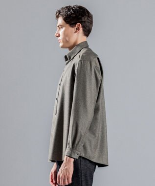 JOSEPH HOMME WOOL CASHMERE TWILL SHIRT ベージュ系