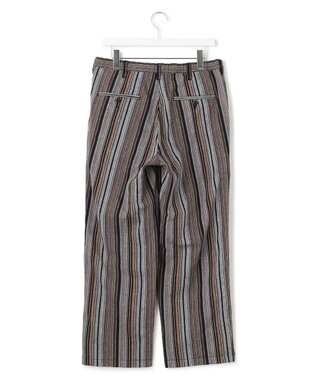 J.PRESS YORK STREET 【UNISEX】ストライプパンツ ライトグレー系1