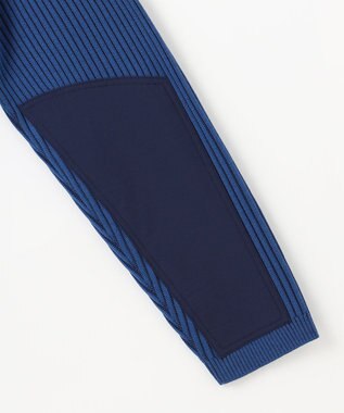 JOSEPH ABBOUD MOUNTAIN 【軽さ/ストレッチ】 CORDURA COTTON アウトドアニットパーカー ブルー系