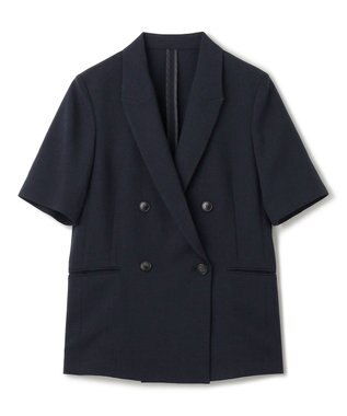 uncrave ウォッシャブルドライサップ ハーフスリーブジャケット