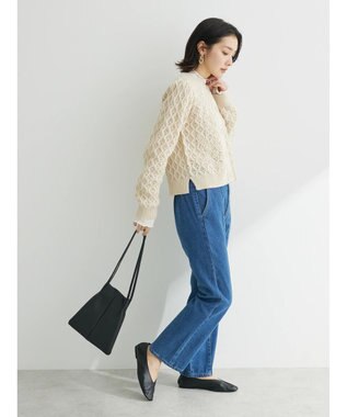 Green Parks ・ＥＬＥＮＣＡＲＥ　ＤＵＥ　センターシームデニムパンツ Light Indigo