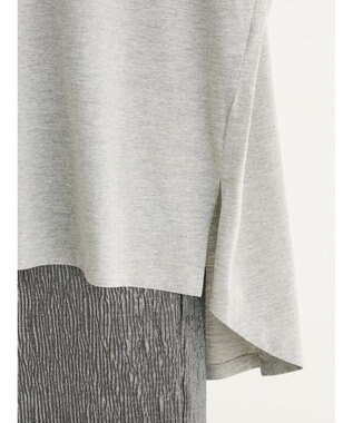 Green Parks 汗染み防止ドルマンバックタックプルオーバー Gray Mixture