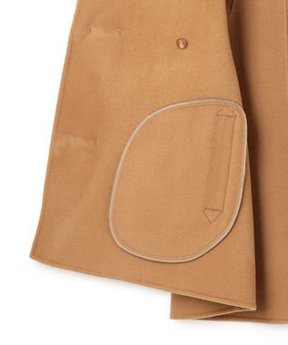 J.PRESS YORK STREET 【WOMEN】ショート ダッフルコート キャメル系