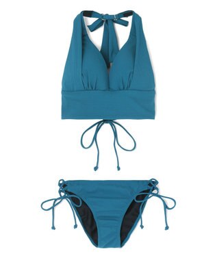 San-ai Resort（三愛水着楽園） ナチュラルだけどしっかり盛れる【ナチュラルアップブラ】　ノンワイヤービキニ　7M・9M　【San-ai Resort（サンアイリゾート）】 グリーン