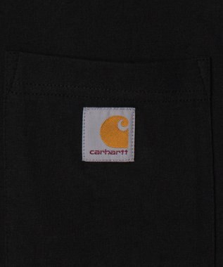 WEGO 【CARHARTT/ユニセックス着用ITEM】CARHARTTワンポイントポケットT(SS) ブラック