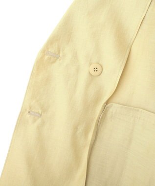 YECCA VECCA シアーテーラードジャケット Yellow