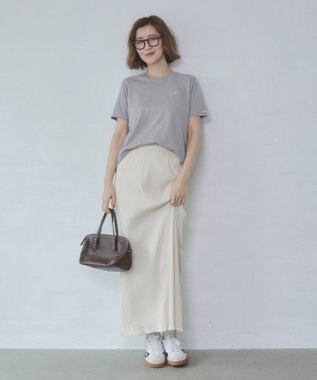 WEGO 【SMLサイズ展開】U.S. POLO ASSN.別注コンパクトTシャツ ライトグレー