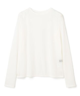 uncrave トリコットシフォン クルーネック カットソー（uncrave STANDARD） オフ