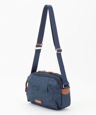 LA BAGAGERIE カモフラジャカード はっ水ショルダー ネイビー