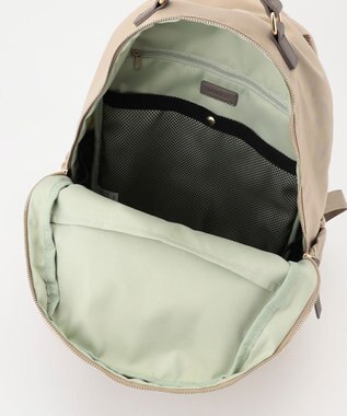 LA BAGAGERIE 【MONICA】13ポケットナイロンリュック ベージュ