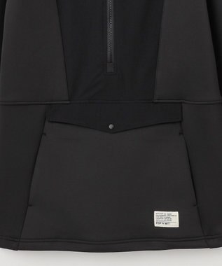 PW CIRCULUS 【MEN】NEW ダンボール デタッチャブルフーディー ブラック系