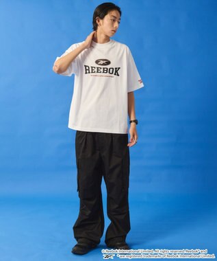 WEGO 【ユニセックス着用ITEM】別注ReebokグラフィックT（SS） ホワイト