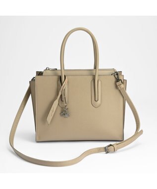 ACE BAGS & LUGGAGE W&.Day/Night スムーク ハンドバッグ B5サイズ 19191 ダブルアンドデイナイト ベージュ