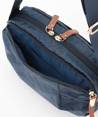 LA BAGAGERIE カモフラジャカード はっ水ショルダー ネイビー