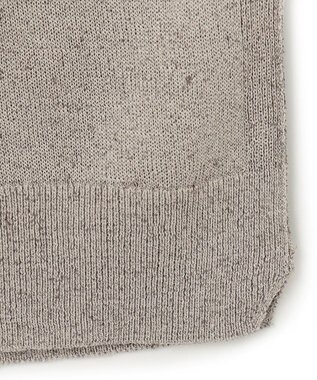 JOSEPH HOMME リネンナイロンプレーン　クルーネックニット アイボリー系