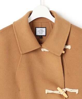 J.PRESS YORK STREET 【WOMEN】ショート ダッフルコート キャメル系