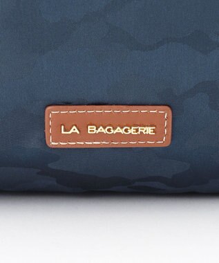 LA BAGAGERIE カモフラジャカード はっ水ショルダー ネイビー