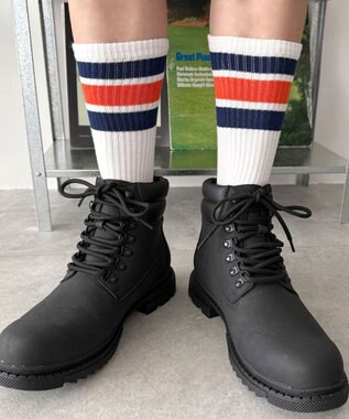 WEGO ラインソックス（R）　 ネイビー