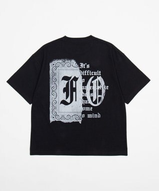 WEGO 【ユニセックス着用ITEM】アンサンブルグラフィックT（SS） ブラック中濃色