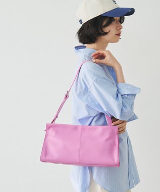 russet レザーショルダーバッグ(CE-1628) L.Pink
