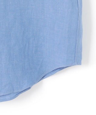 J.PRESS MEN 【洗える】リネントロピカル シャツ / レギュラー ブルー系