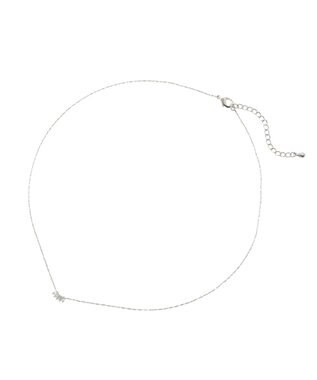 earth music&ecology プチビジューネックレス Silver