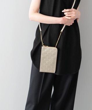 MIYABIYA La quoh with kirakaracho 南蛮七宝エンボスレザー モバイルケース