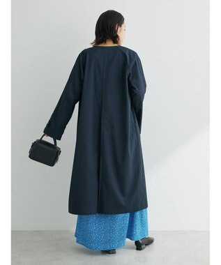 Green Parks 花粉防止　着流しコート Navy