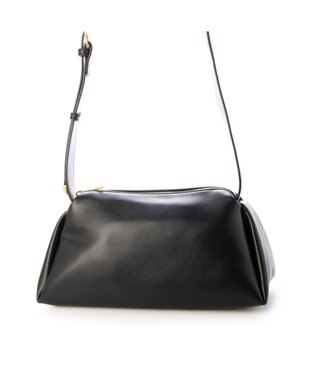 UNBILLION 【テレビ ドラマ着用アイテム】カシュカシュ cachecache / 合成皮革横長ショルダー ブラック