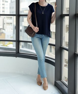 Tiaclasse 【安田美沙子さん着用・2TYPE肩紐/ショルダー&斜め掛け】フラップミニバッグ モカA(クロコ調）