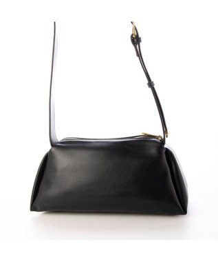 UNBILLION 【テレビ ドラマ着用アイテム】カシュカシュ cachecache / 合成皮革横長ショルダー ブラック