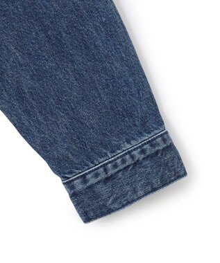 J.PRESS MEN 【J.PRESS ORIGINALS】SHIOTA DENIM Notched Jumper / Made in Japan ブルー系
