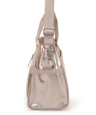 LeSportsac ROUND SM SATCHEL/ローズゴールドシャイン ローズゴールドシャイン