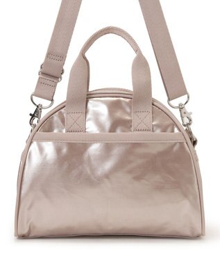 LeSportsac ROUND SM SATCHEL/ローズゴールドシャイン ローズゴールドシャイン