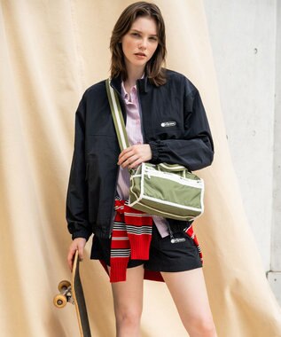 LeSportsac MINI DUFFEL CROSSBODY/スペクテイターオリーブ スペクテイターオリーブ