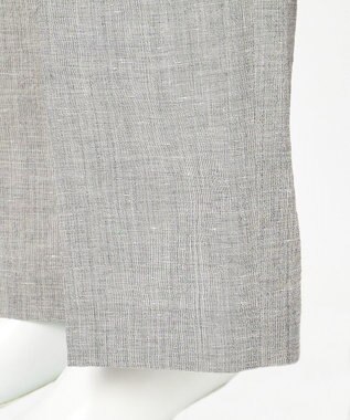 23区 【GOLD LABEL】ウールリネン ワイドパンツ グレー系