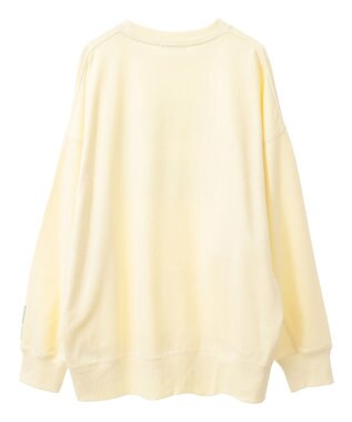 AMERICAN HOLIC カレッジロゴ裏毛プルオーバー Light Yellow