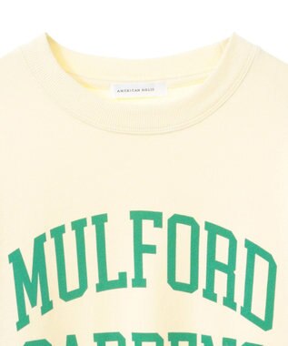 AMERICAN HOLIC カレッジロゴ裏毛プルオーバー Light Yellow