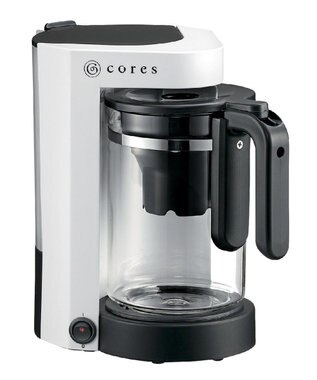 YAMATO テーブル＆キッチン 【コレス】5カップコーヒーメーカー  ホワイト  C302WH