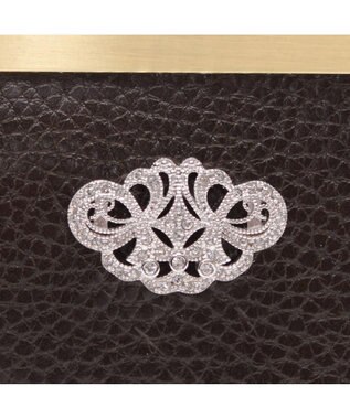 A.D.M.J. 【牛革】アールデコガマグチウォレット GRIGIO