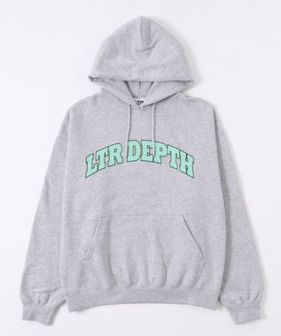 WEGO 【ユニセックス着用ITEM/MLサイズ展開】カレッジプルパーカー 杢グレー