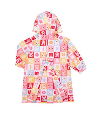 MIKI HOUSE HOT BISCUITS 【ミキハウス】【80-130cm】 レインコート ピンク