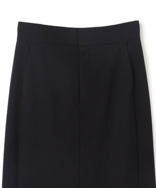 UNFILO Iラインスカート ブラック