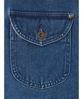 earth music&ecology Ｌｅｅ×ｅ．ｍ．ａ．ｅ　ＤＥＮＩＭ　ＶＥＳＴ Indigo