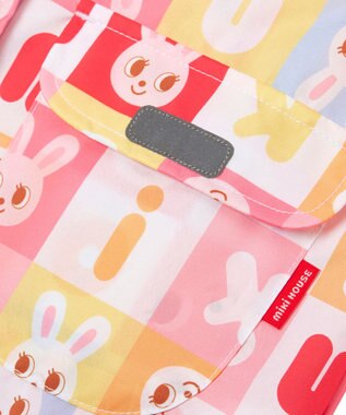 MIKI HOUSE HOT BISCUITS 【ミキハウス】【80-130cm】 レインコート ピンク