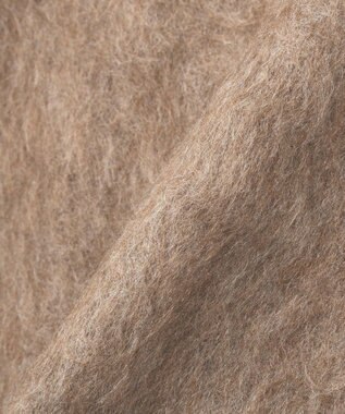 CRAFT STANDARD BOUTIQUE フードストール付きニットプルオーバー Beige